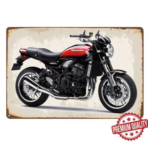 Kawasaki Z900 Metal Poster Sign 20x30cm Collectible