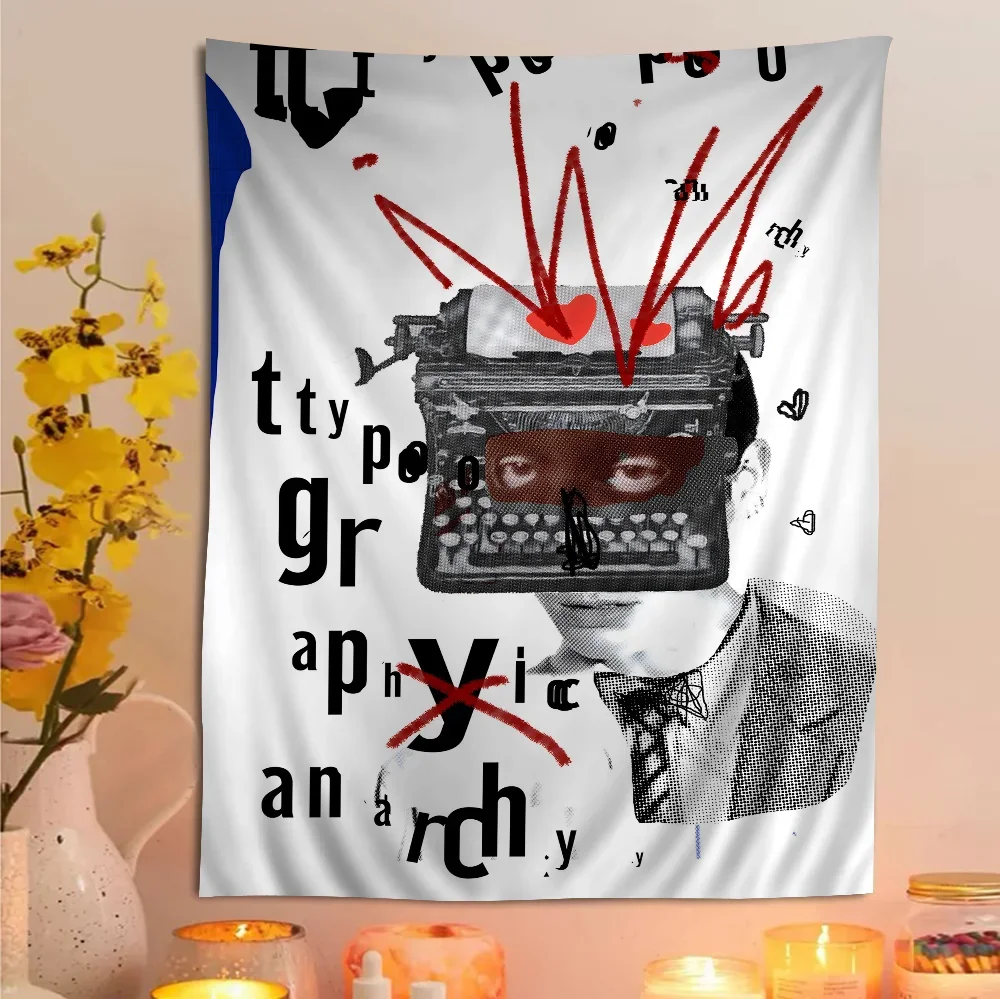 Anime Graffiti Tapestry Wall Decor