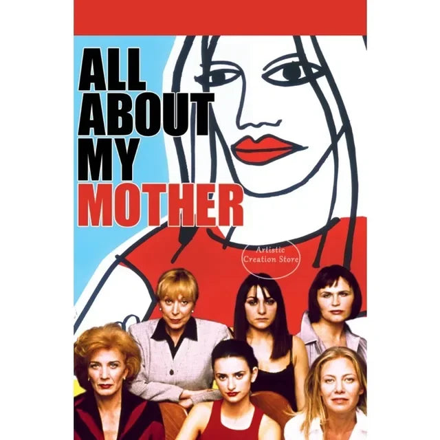 All About My Mother Canvas Poster - Spanish Film Art Decor