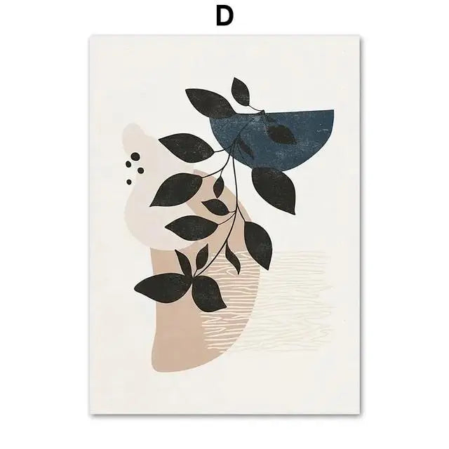 Boho Sun Moon Canvas Art Nordic Wall Prints