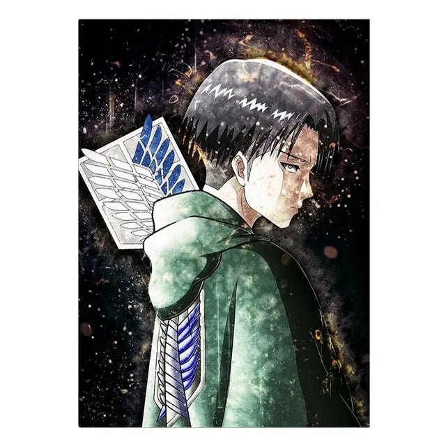 Attack on Titan Anime Canvas Wall Art Posters Decor