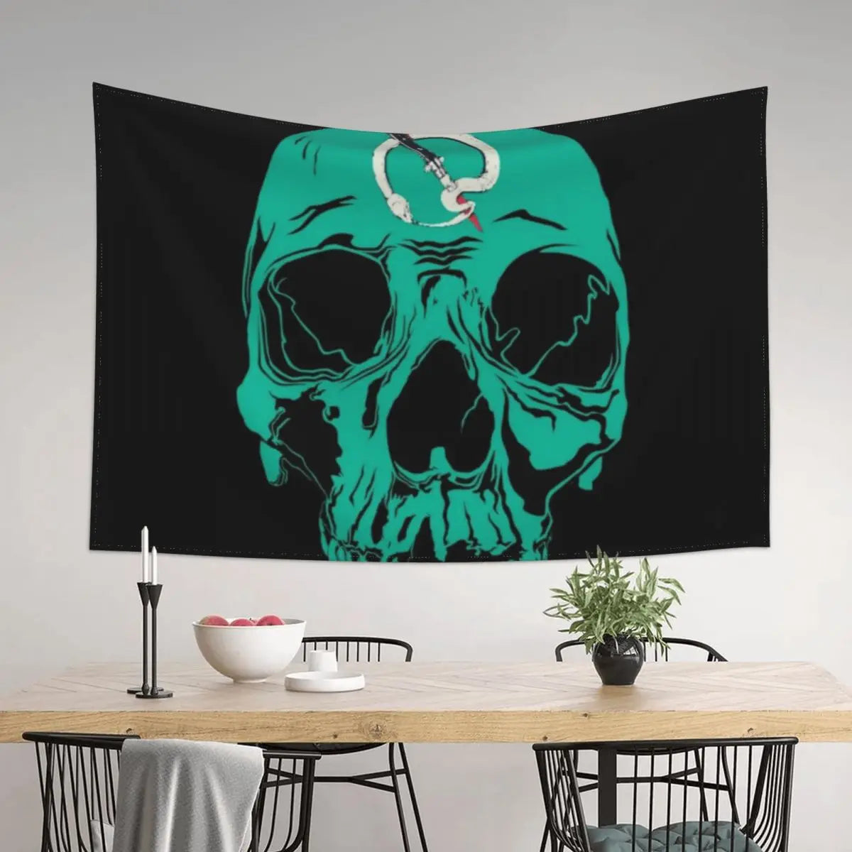 QOTSA Snake Tapestry Wall Decor