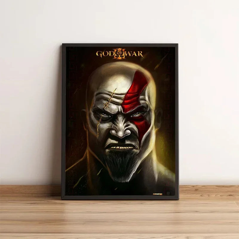 God of War Canvas Wall Art for Home Decor