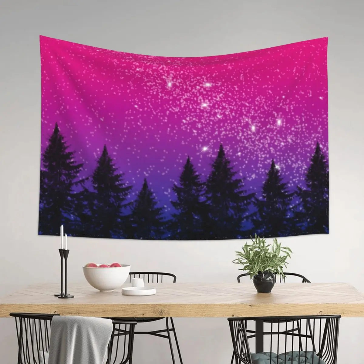 Bi Pride Flag Tapestry Wall Decor Aesthetic