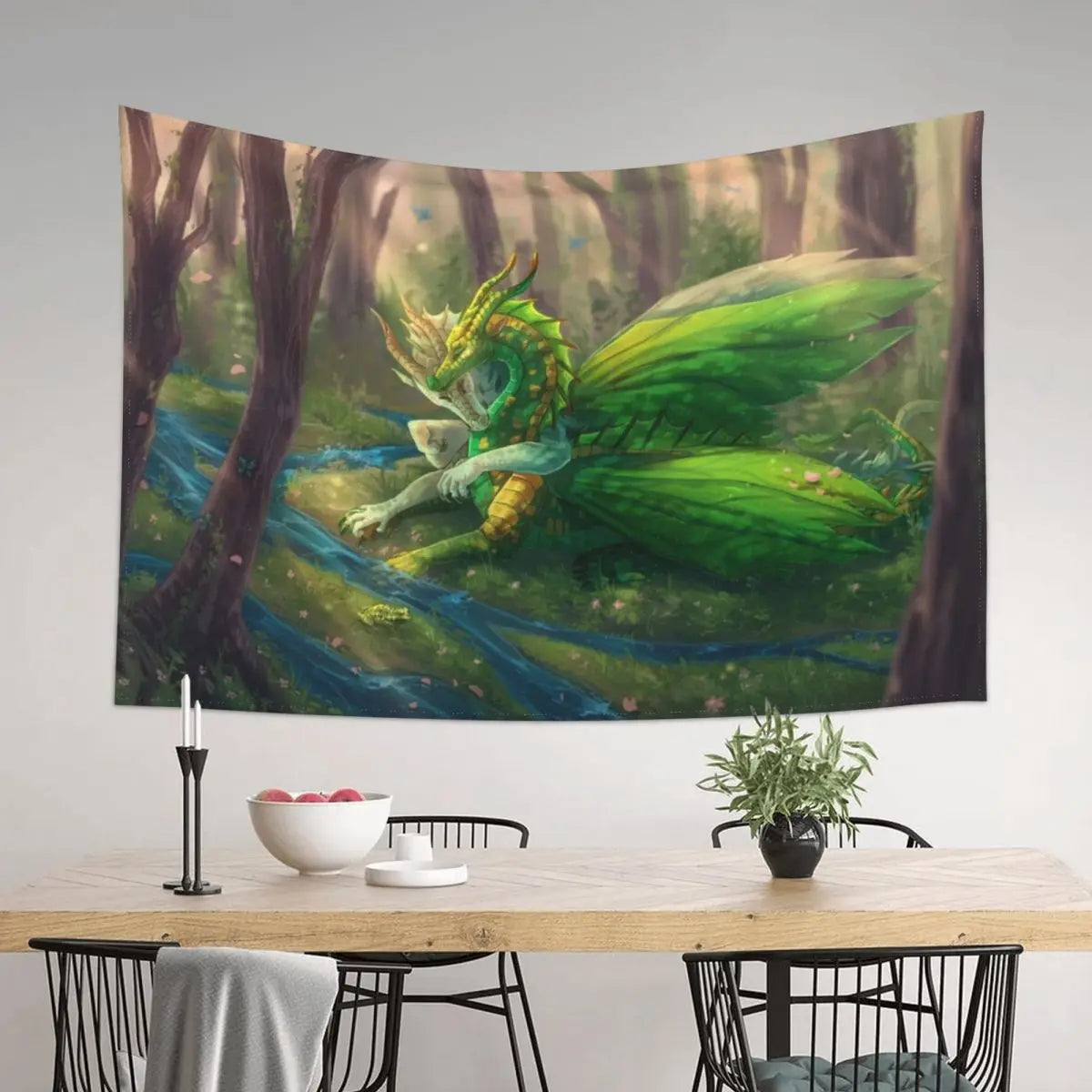 Wings of Fire Sundew & Willow Tapestry Wall Decor