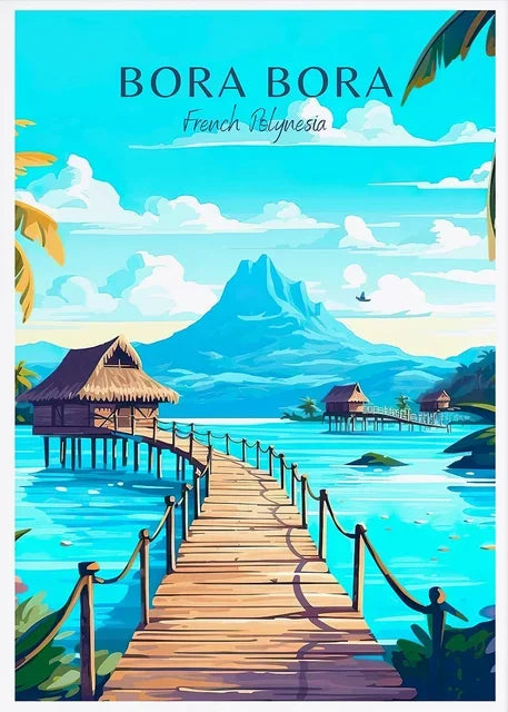 Asian Landscape Canvas Art: Japan, Thailand, India, Bali