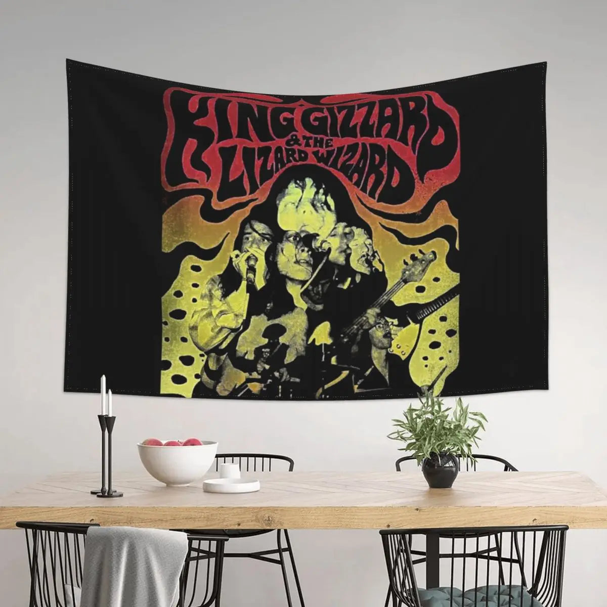 King Gizzard Lizard Wizard Wall Tapestry Decor