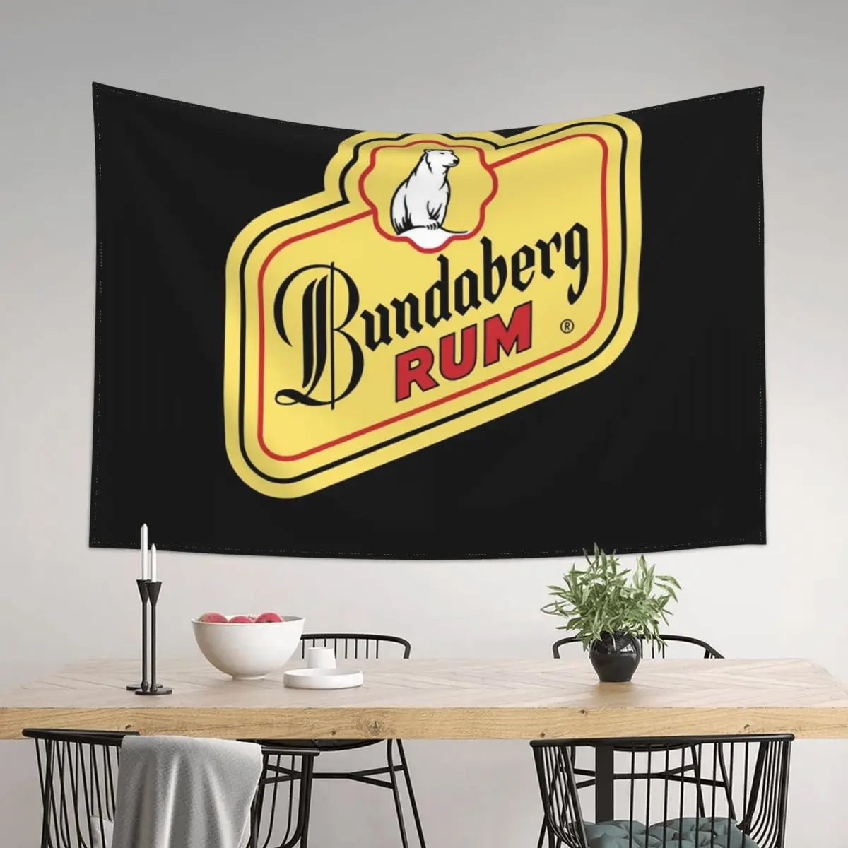 Bundaberg Rum Logo Tapestry Anime Room Decor