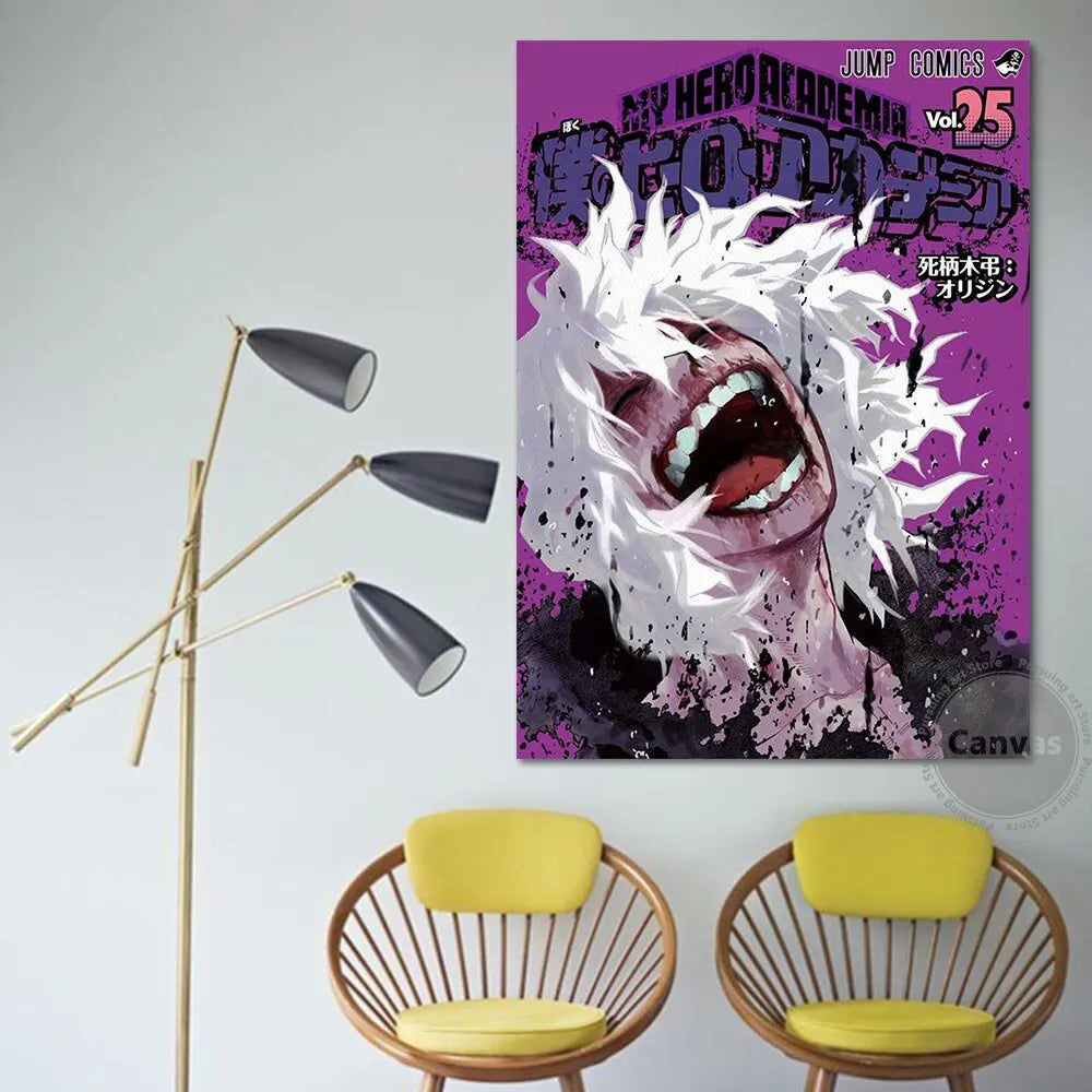 Shigaraki Tomura My Hero Academia Canvas Wall Art Print