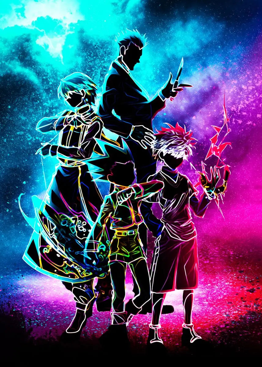 Hunter X Hunter Anime Poster Canvas Wall Art Decor