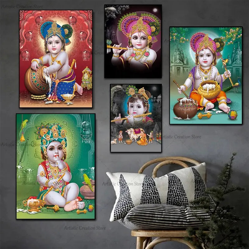 Glossy Religious Giclee Prints on Birchwood Wall Art