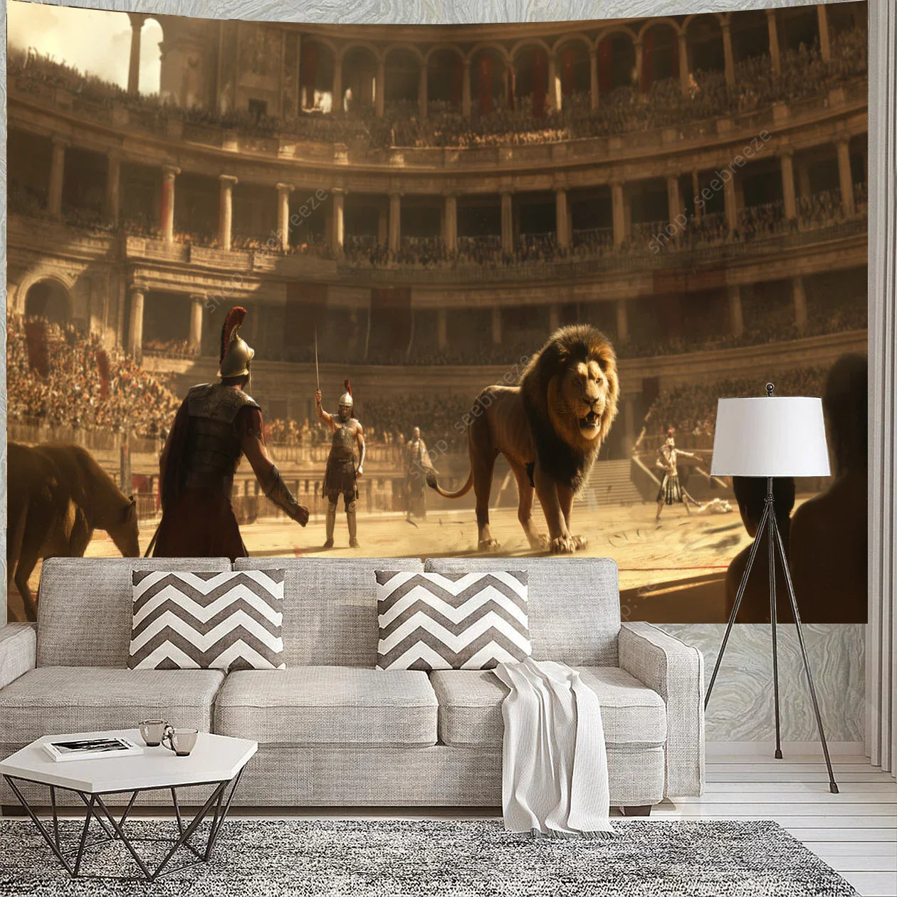 Colosseum Rome Tapestry Wall Decor