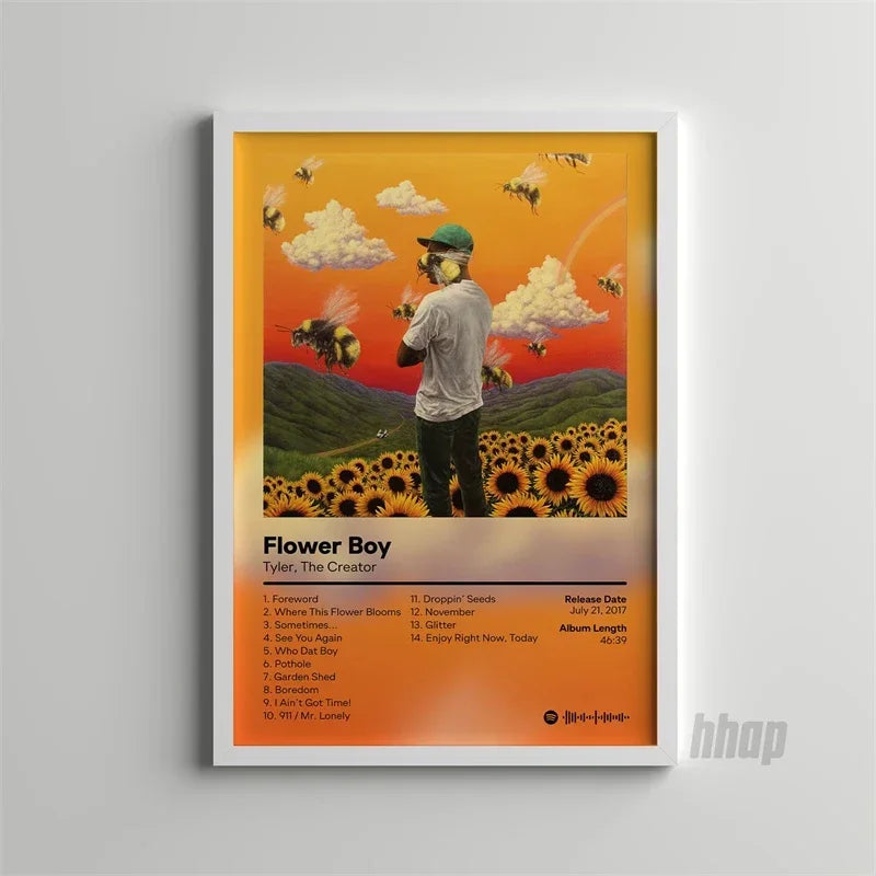 Taylor Creator Rap Album Cover Canvas Wall Art Decor