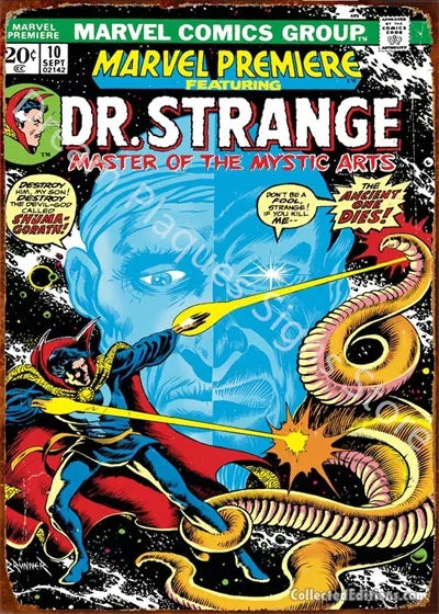 Miniso Metal Comic Poster Sign for Cafe Bar Decor