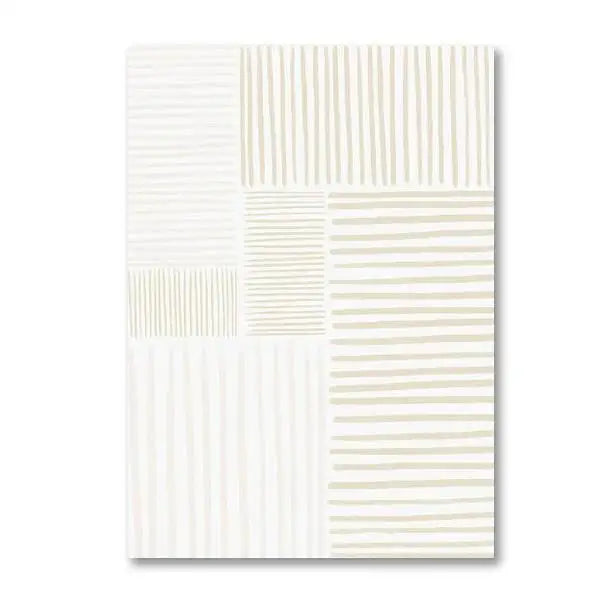 Boho Abstract Canvas Art Prints for Living Room Decor