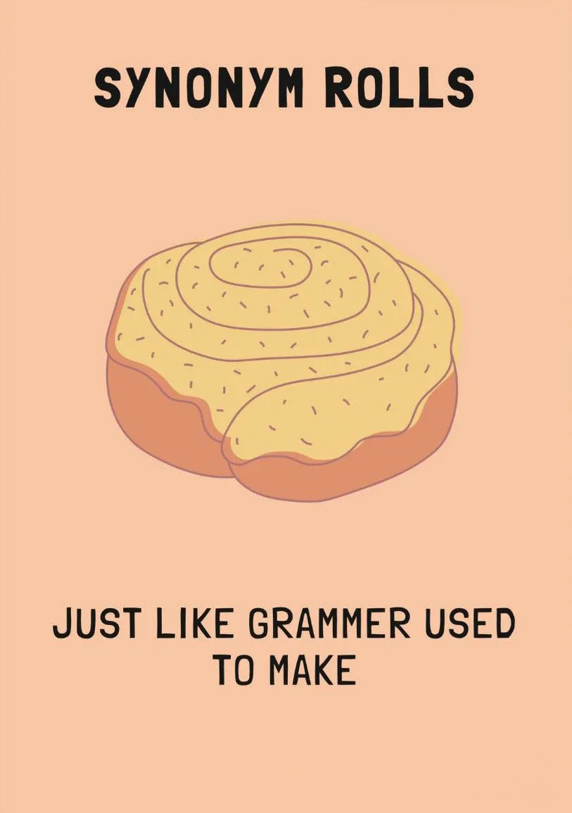 English Grammar Poster: Punctuation Canvas Wall Art