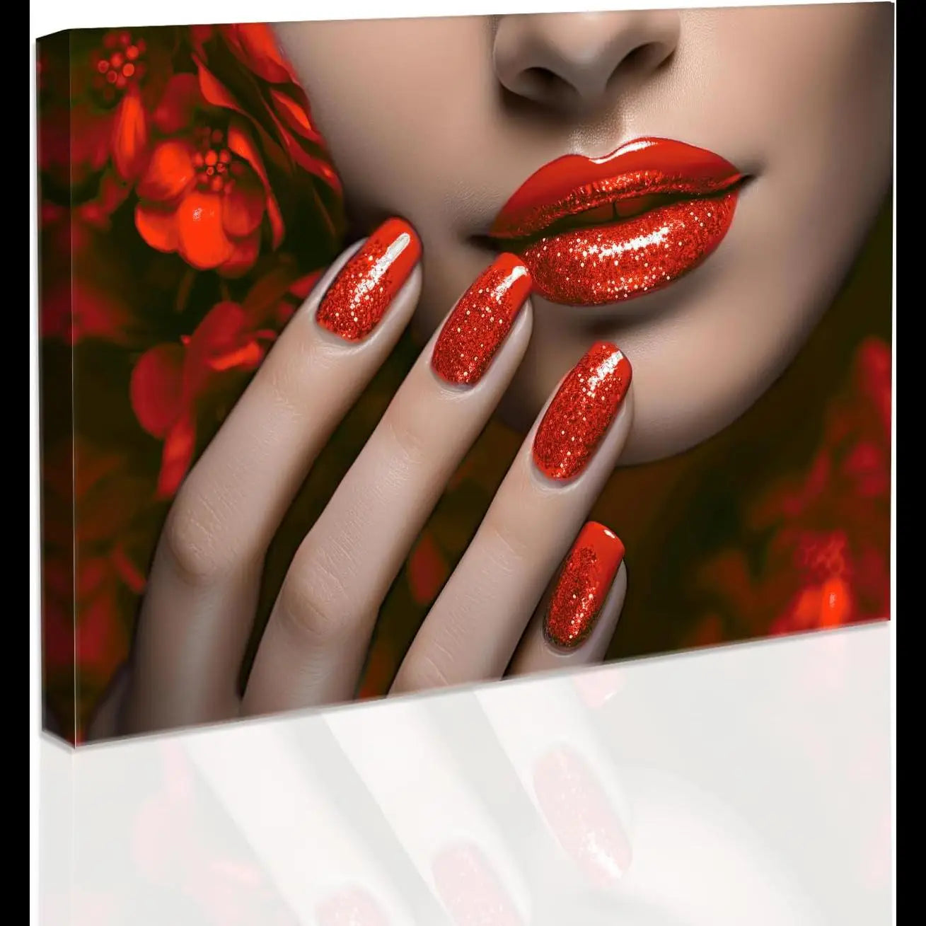 Beauty Spa Nail Salon Wall Art Canvas Poster Framed