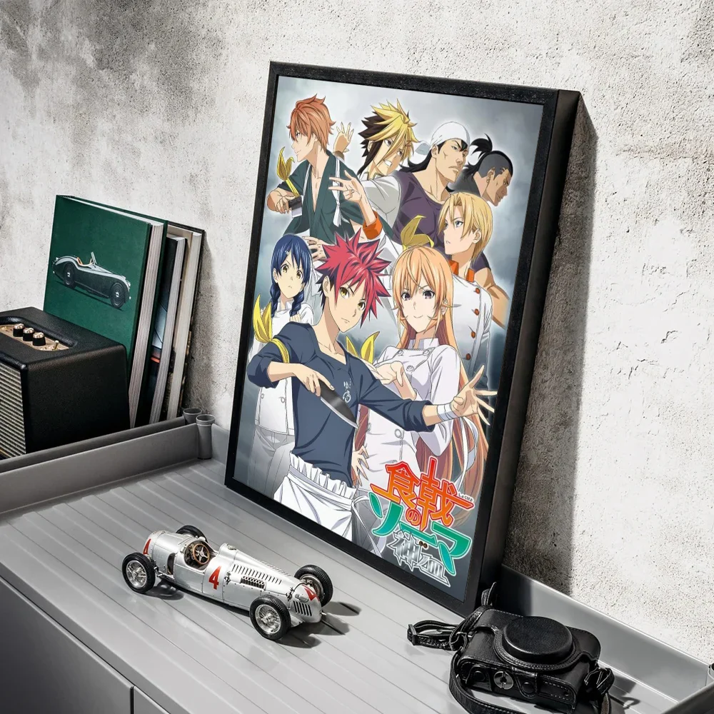 Food Wars Shokugeki no Soma Vintage Posters Decor