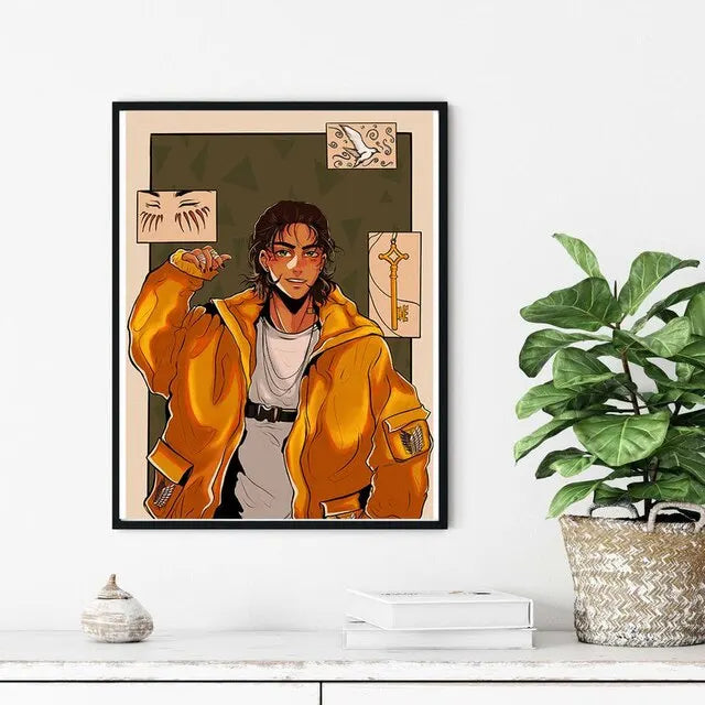Attack On Titan Canvas Poster Wall Art Print Decor