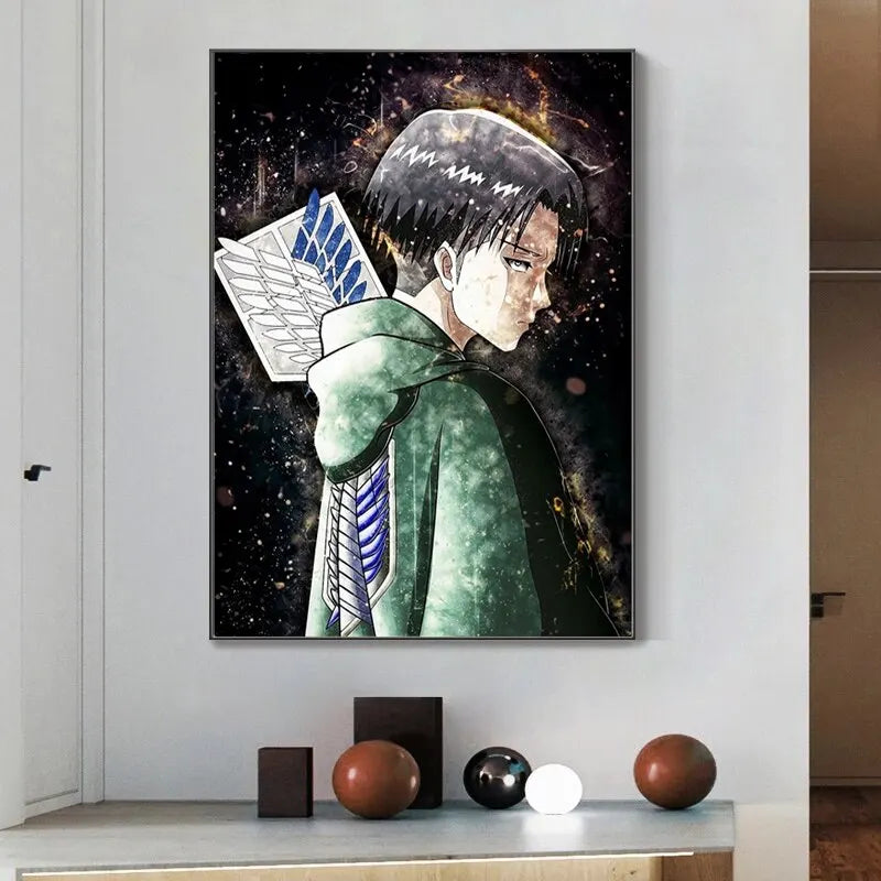 Attack on Titan Anime Canvas Wall Art Posters Decor