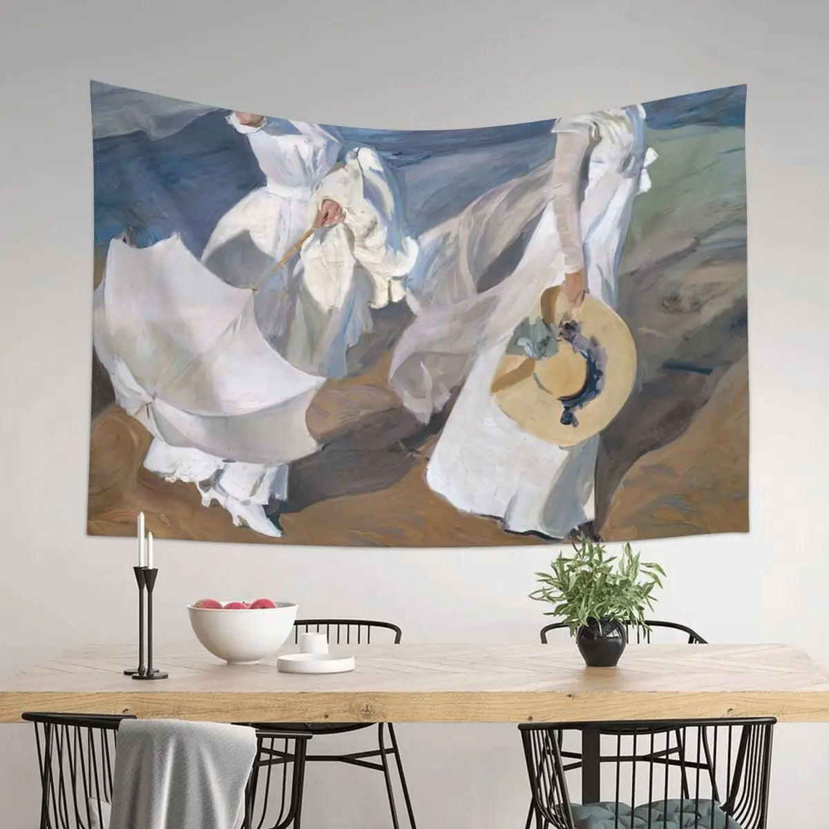 Joaquin Sorolla Art Style Outdoor Tapestry Decor