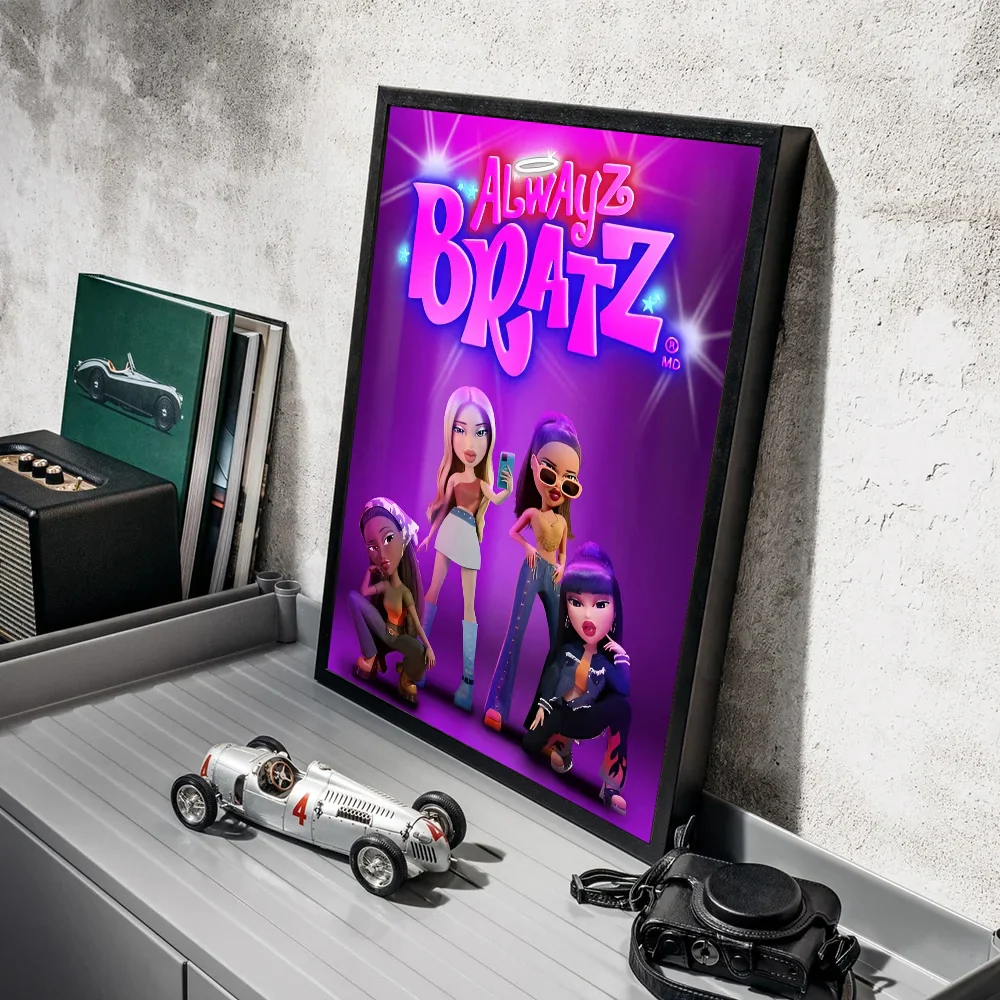 Bratz Dolls Retro Poster Art Wall Decor