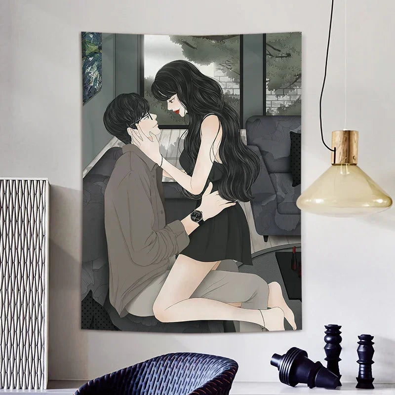 Aesthetic Landscape Tapestry Wall Hanging Decor