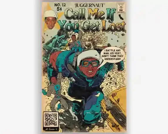 Nordic Rap Album Canvas Prints: Drake, Tyler, Die Lit