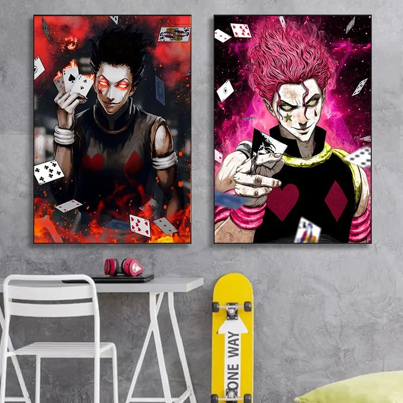 Hunter X Hunter Anime Wall Art Canvas Poster Decor
