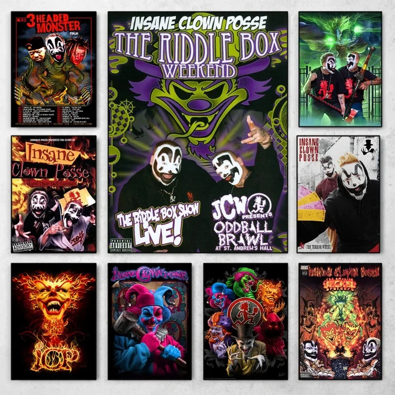 Insane Clown Posse Band Canvas Poster Wall Art Decor