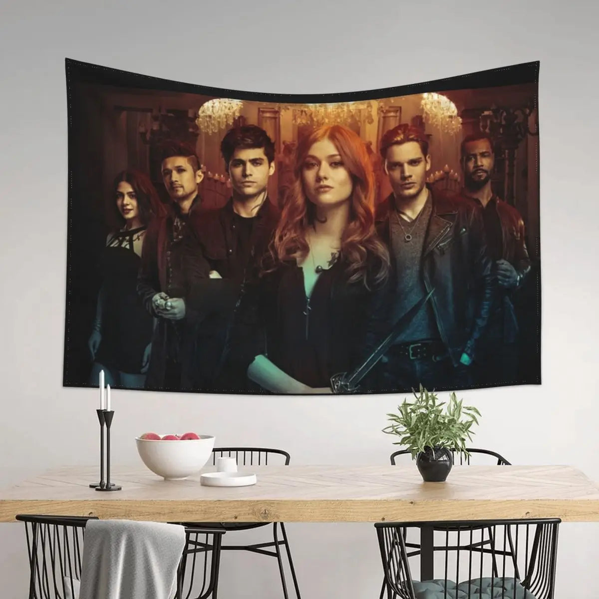 Shadowhunters Cast Wall Tapestry Room Decor