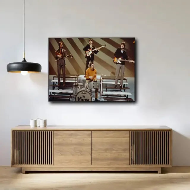 Kinks Band Canvas Poster - Modern Wall Art Decor Gift