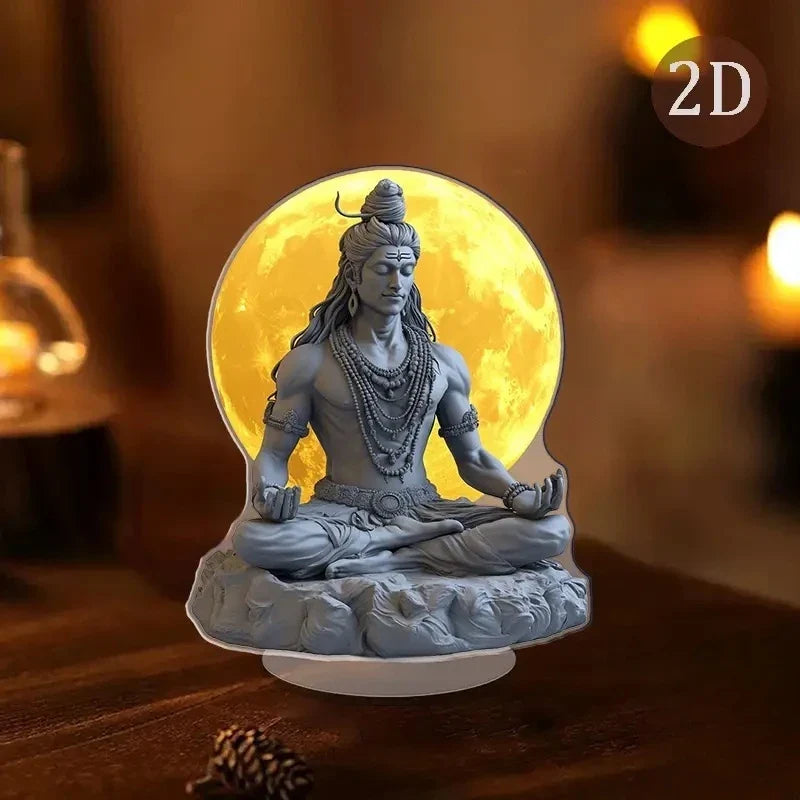 Shiva Acrylic Stand: Home & Office Decor Gift