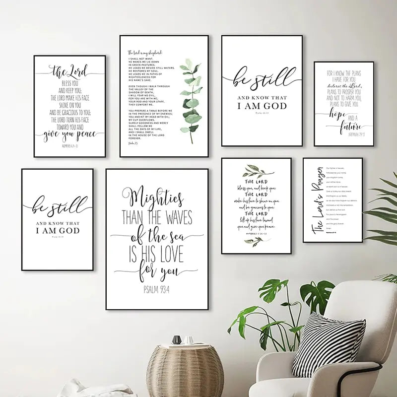 Handcrafted Religious Wooden Prints - UV Coated, Fade Resistant