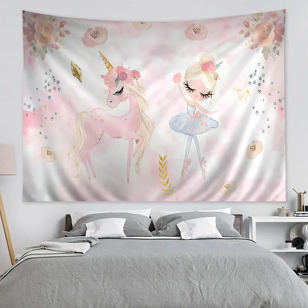 Ballet Fairy Anime Tapestry Wall Art Decor