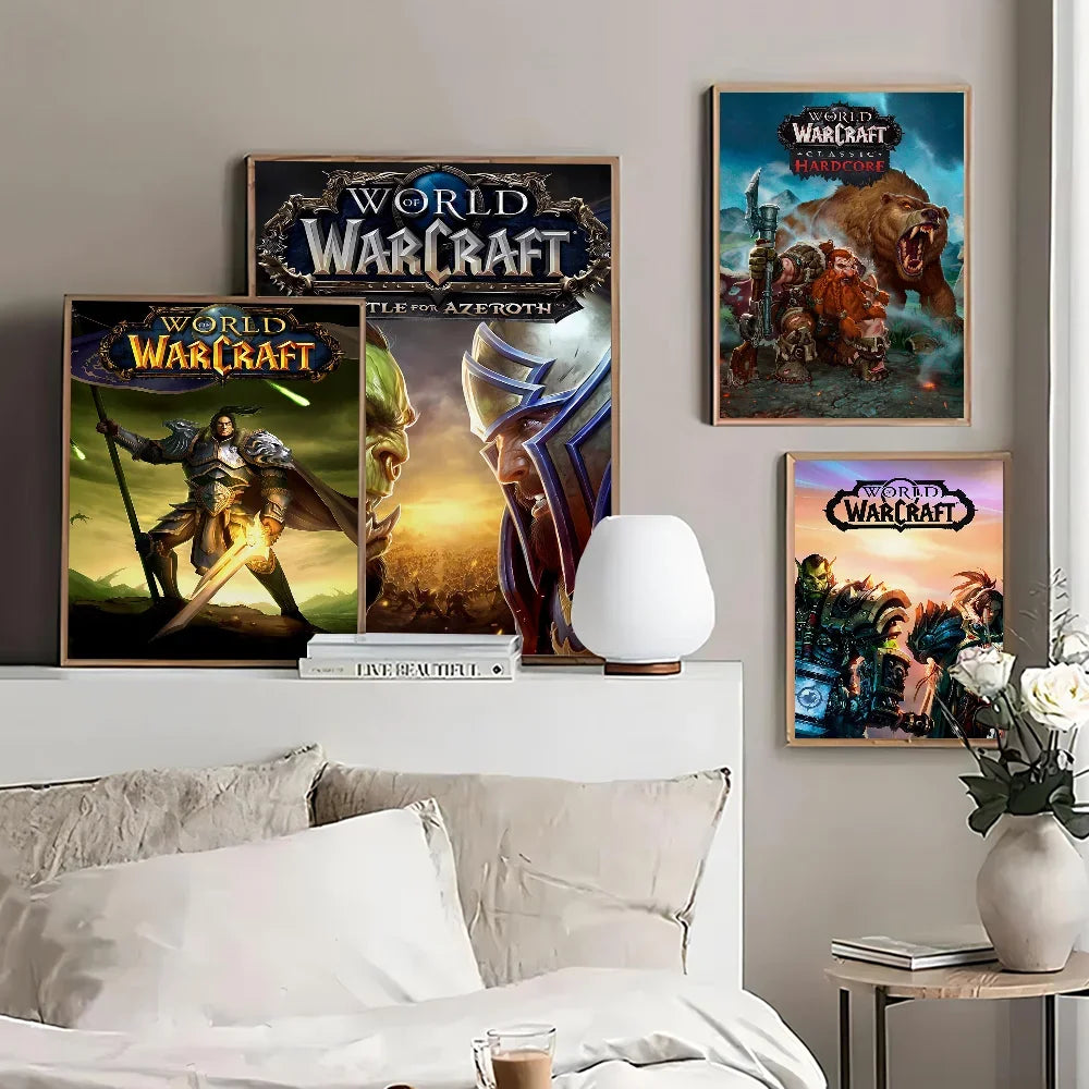 World of Warcraft Art Poster - Aesthetic Wall Decor