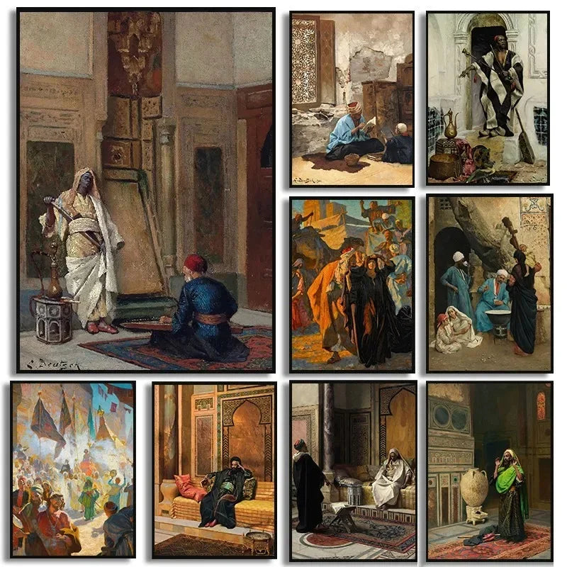 Arab Carpet Merchant Canvas Art - Home Decor Poster