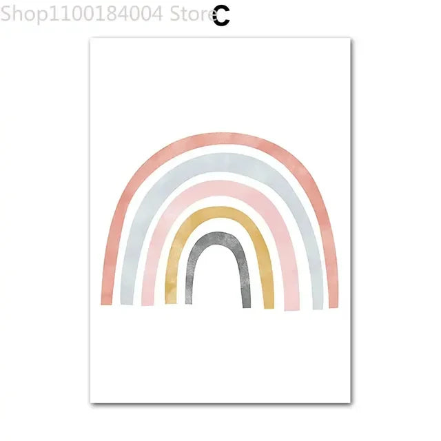 Ballet Swan Crown Boho Nursery Canvas Art Prints