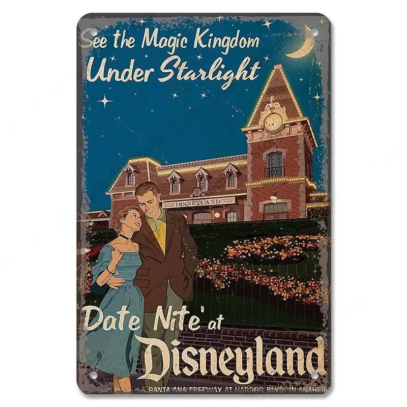 Vintage City Metal Signs: Budapest, Malta, Sydney Decor