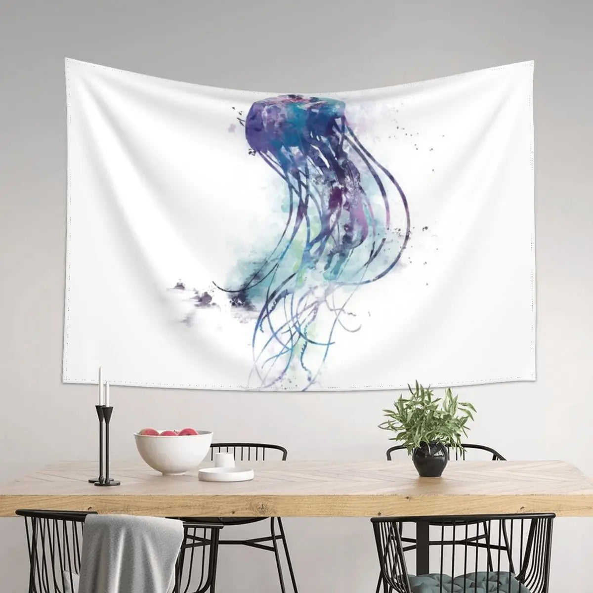 Jellyfish Tapestry Room Decor Wall Hanging