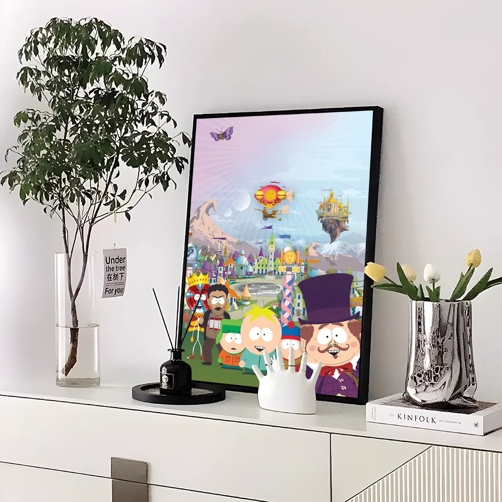 South Park Vintage Anime Comedy Poster Decor