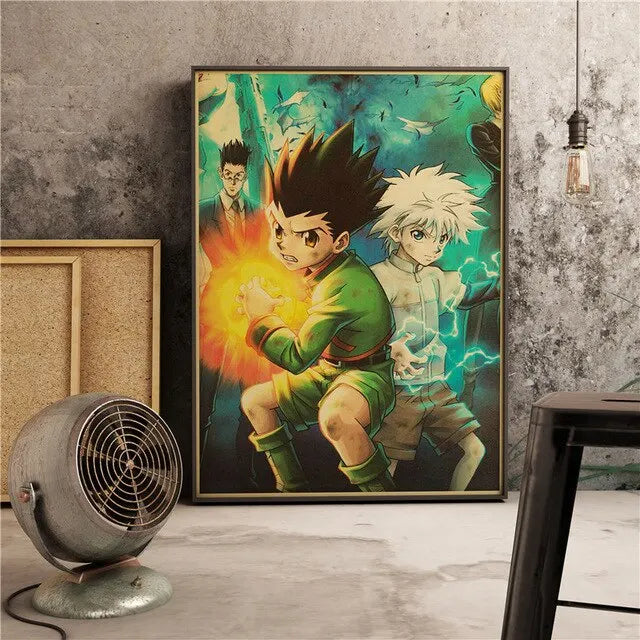 Hunter X Hunter Anime Canvas Wall Art Posters
