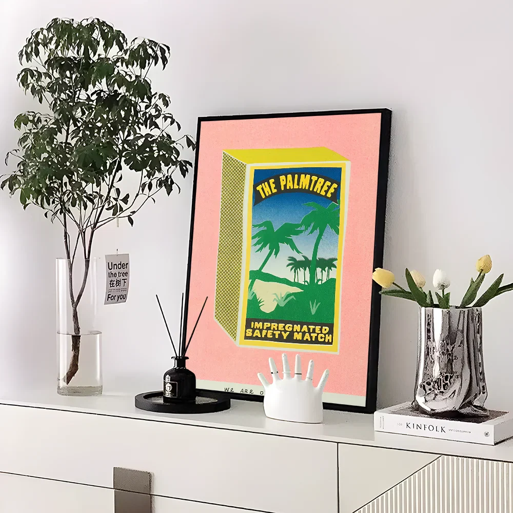 Vintage Sardine Tomato Poster - Home Cafe Decor