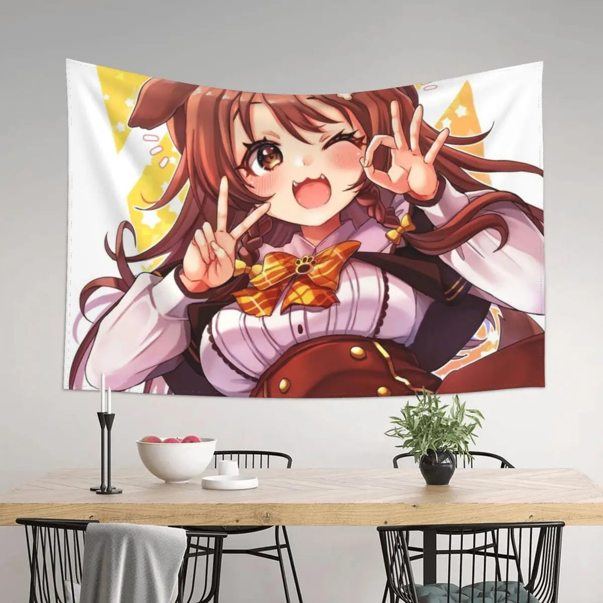 Inugami Korone Hololive Wall Tapestry Decor