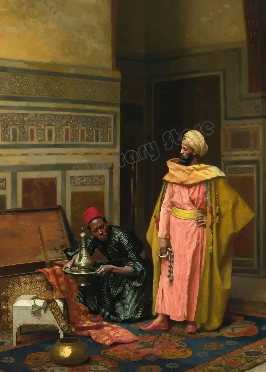 Arab Carpet Merchant Canvas Art - Home Decor Poster