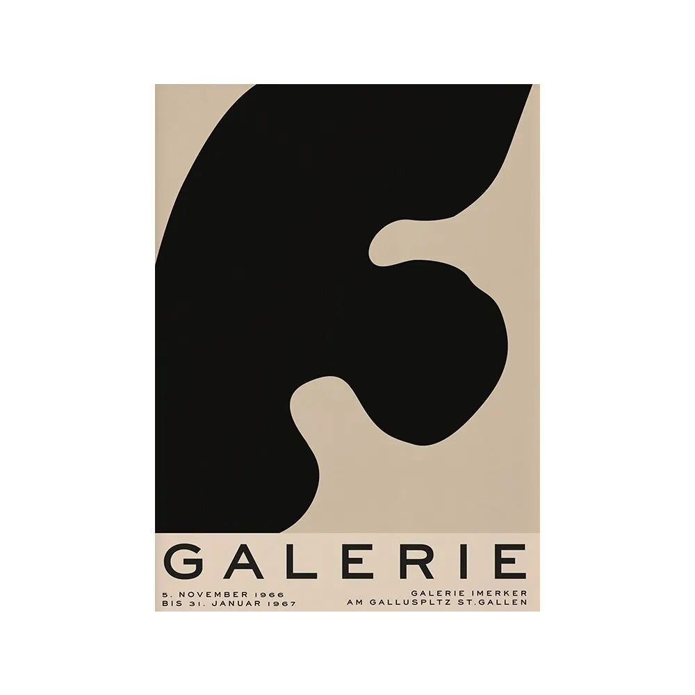 Picasso Abstract Boho Canvas Art for Living Room Decor