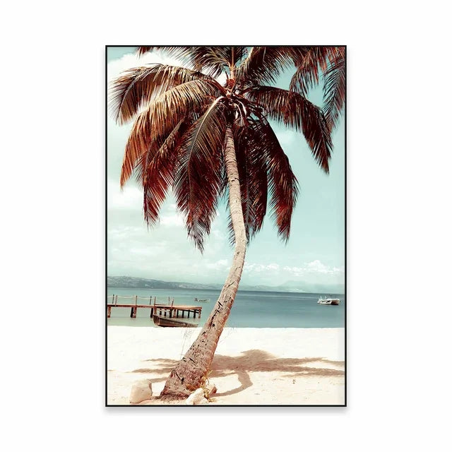 Haiti Vintage Travel Poster Canvas Print Wall Art Decor
