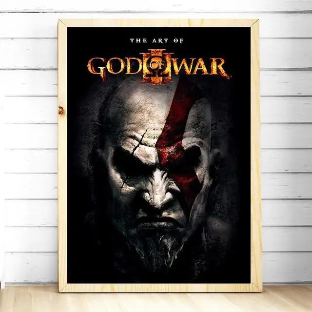 God of War Canvas Art Prints for Living Room Decor