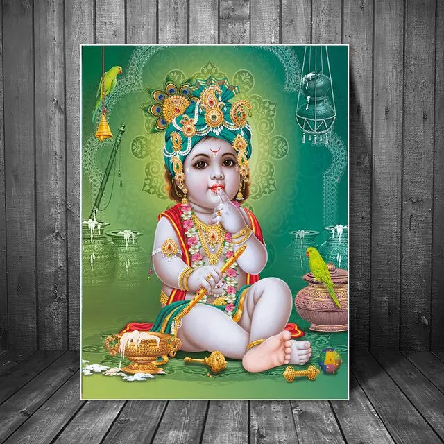 Glossy Religious Giclee Prints on Birchwood Wall Art