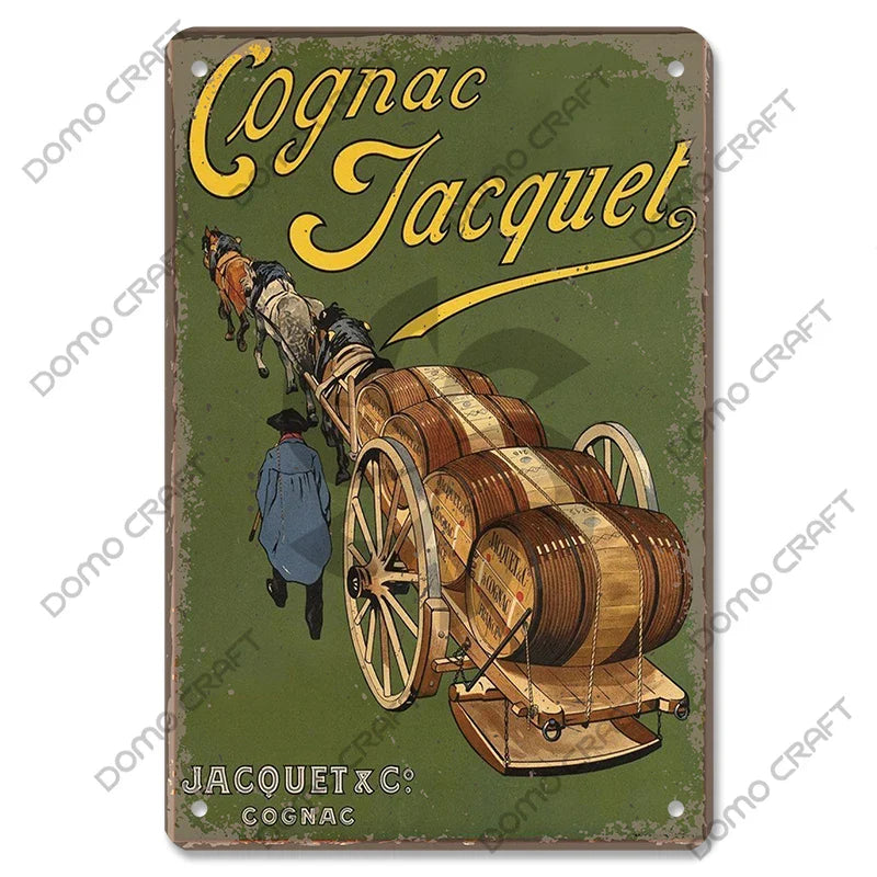 Vintage Irish Whiskey Metal Sign - Bar Pub Wall Decor